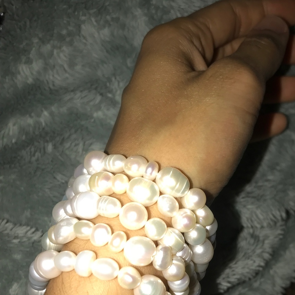 Honora Freshwater Cultured Pearls Set of 5 Stretch