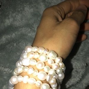Honora Freshwater Cultured Pearls Set of 5 Stretch