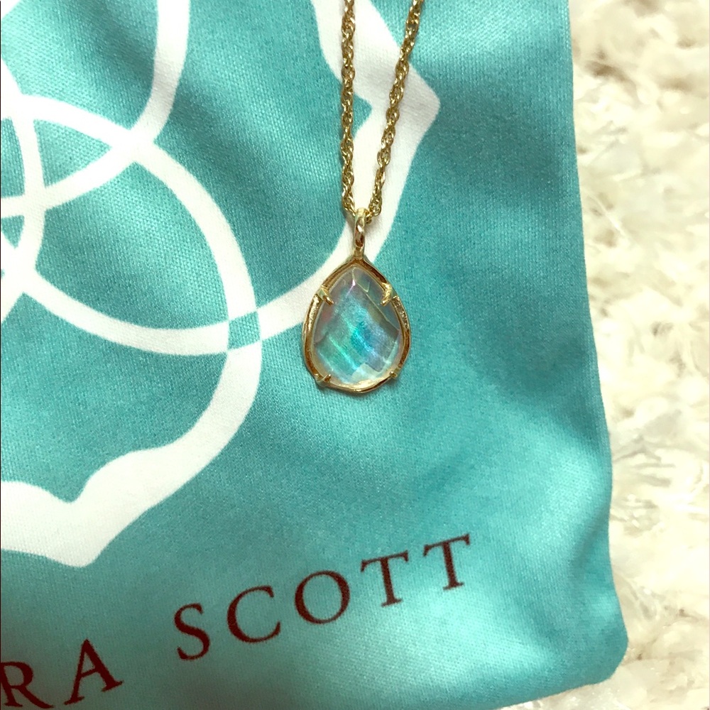 Authentic Kendra Scott iridescent necklace