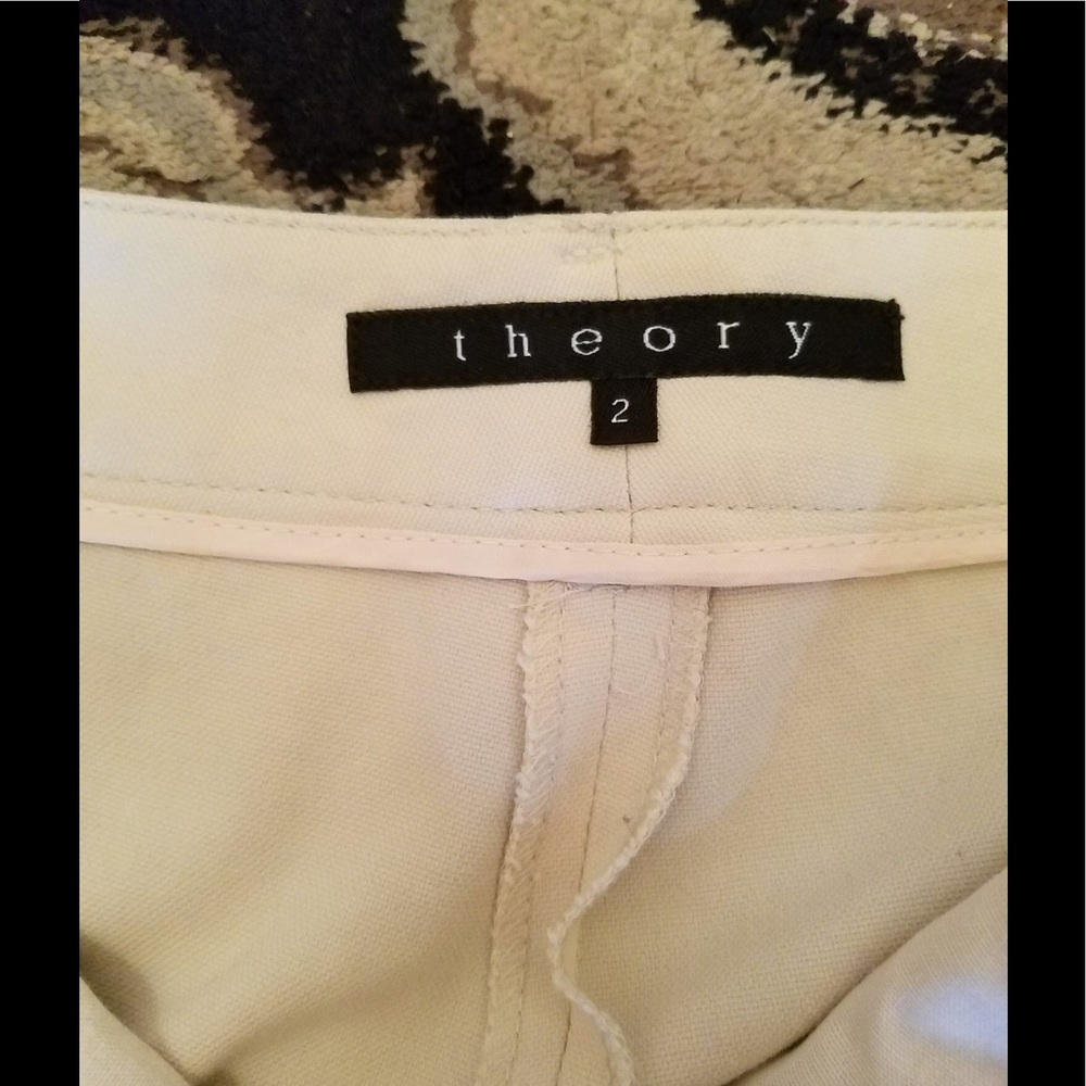 theory casual pants size 2 - Picture 5 of 8