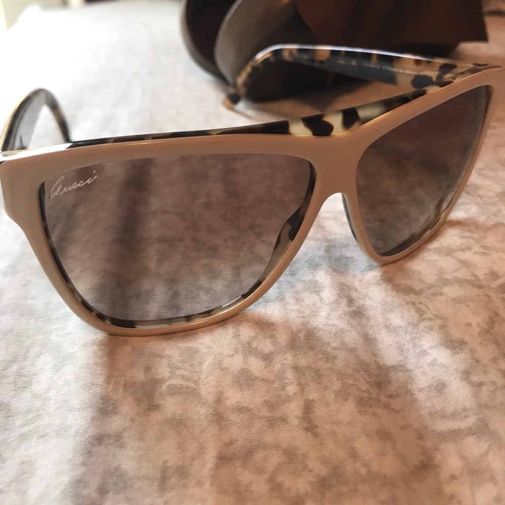 Gucci Sunglasses GG3540/S Beige Havana - Picture 6 of 8