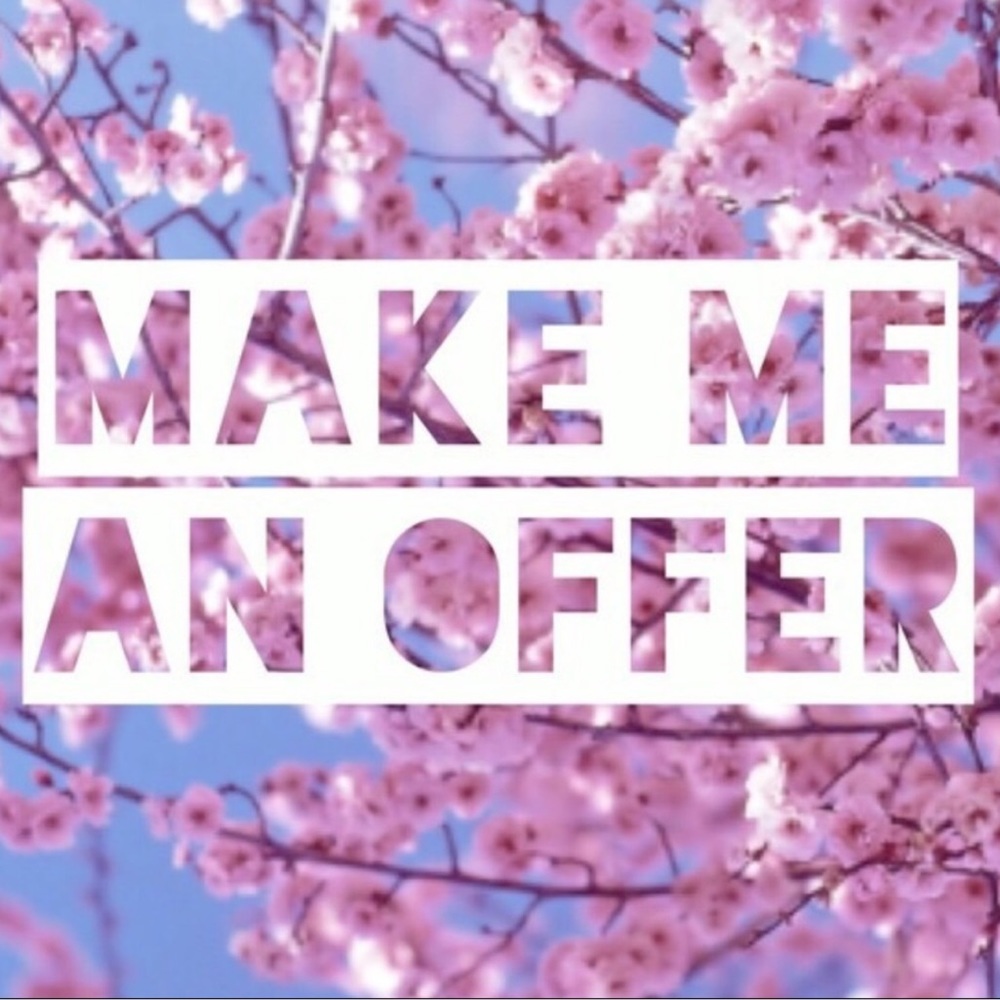 Offers are always welcome!