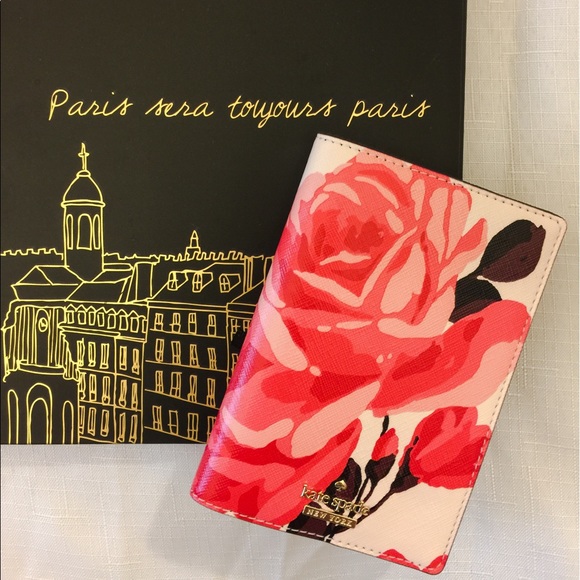 kate spade Accessories - 🎉HP-New Kate Spade Floral Passport Holder!