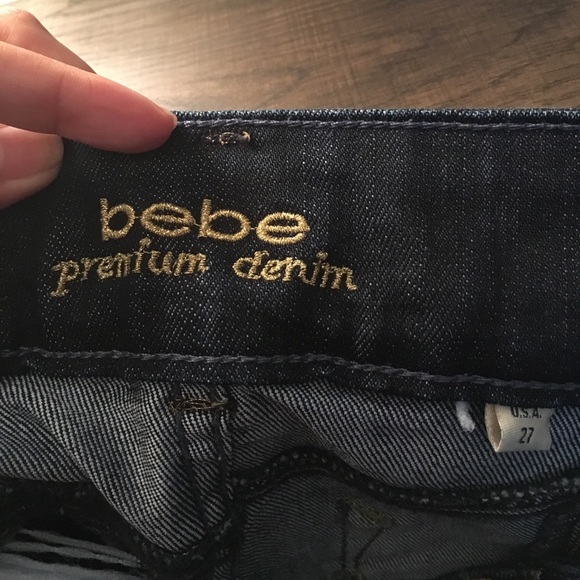 BEBE ripped jeans - Picture 6 of 7