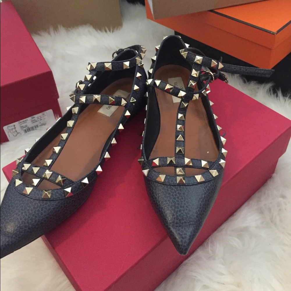 Valentino studded flats