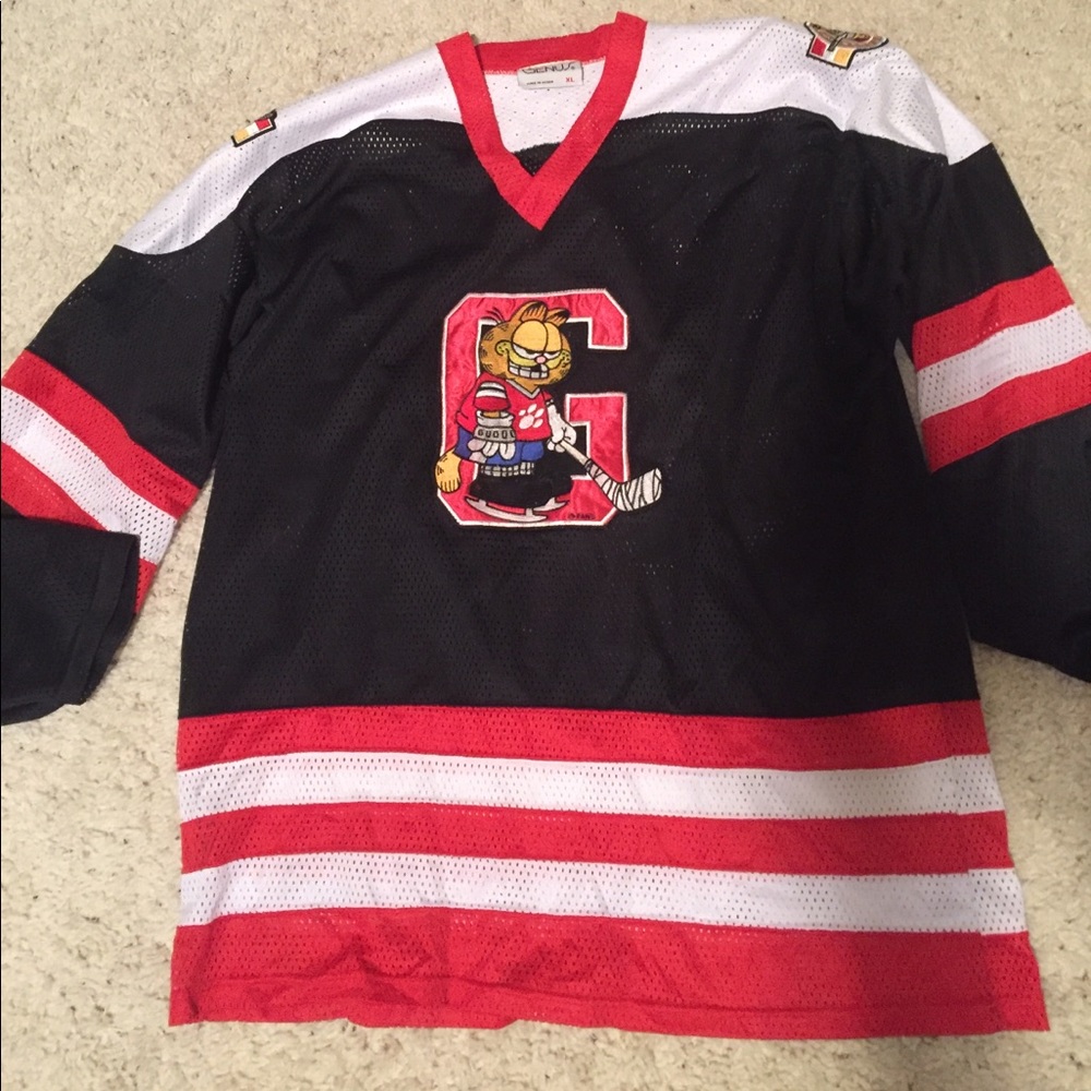 Vintage Garfield Hockey Jersey by Genus