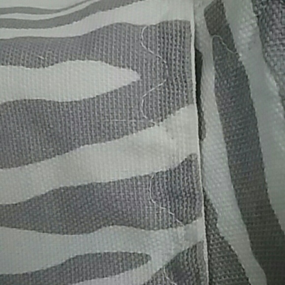 Hand made custom shoulder bag zebra print - Picture 2 of 7