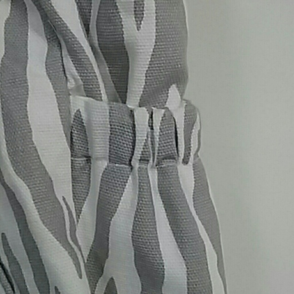 Hand made custom shoulder bag zebra print - Picture 3 of 7