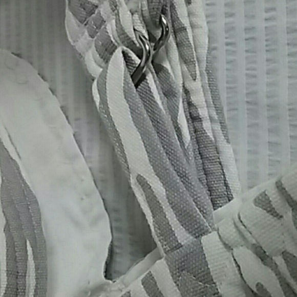 Hand made custom shoulder bag zebra print - Picture 7 of 7