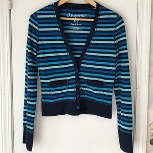NWOT STRIPED CARDIGAN