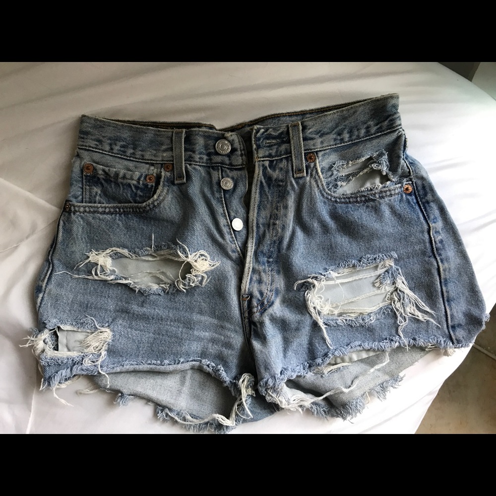 Levi High Waisted Shorts