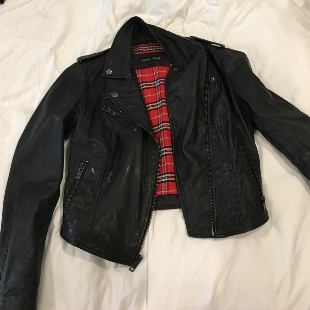 Leather jacket