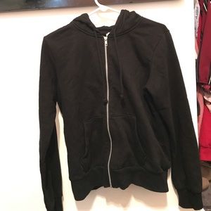 H&M plain black hoodie