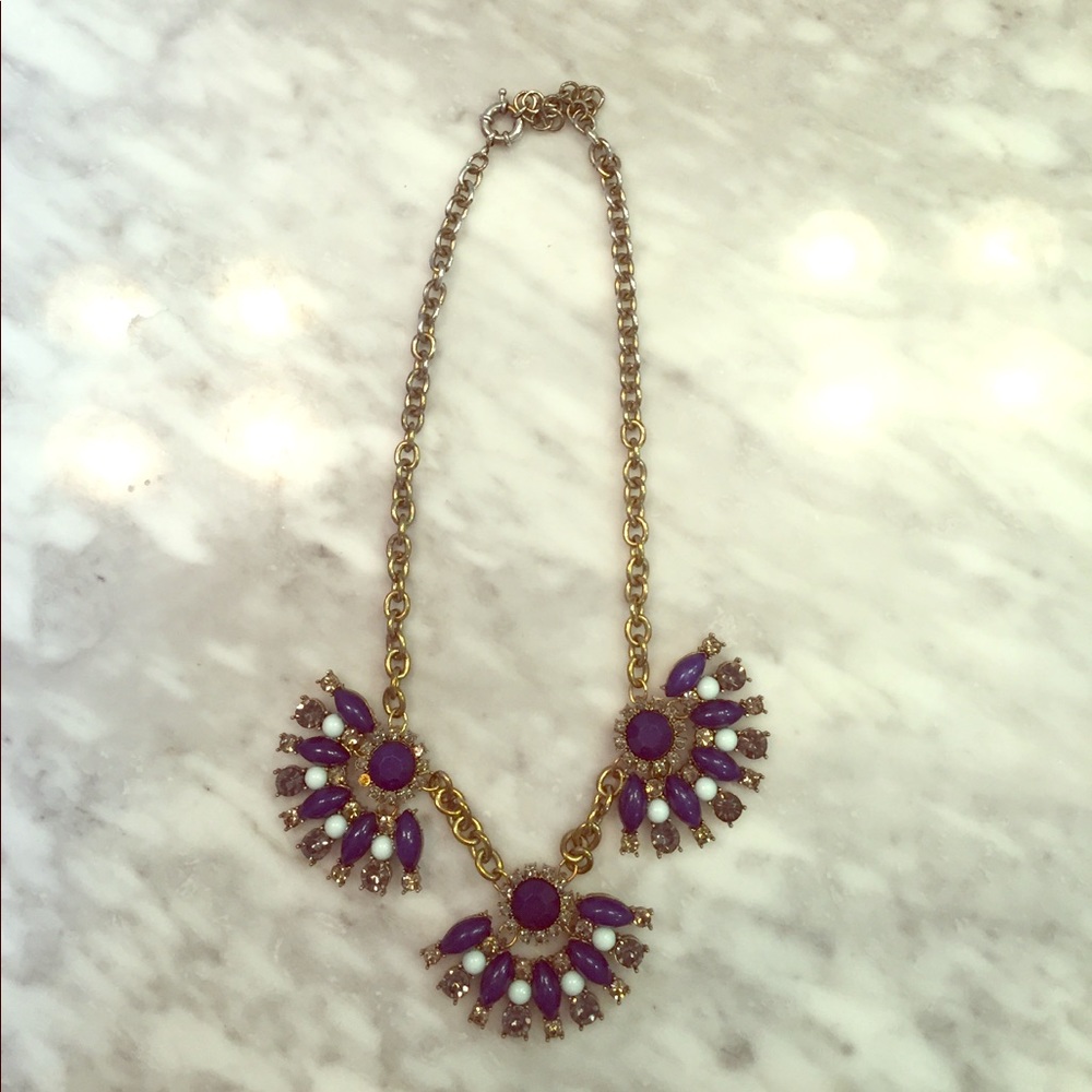 Francesca's Blue Statement Necklace