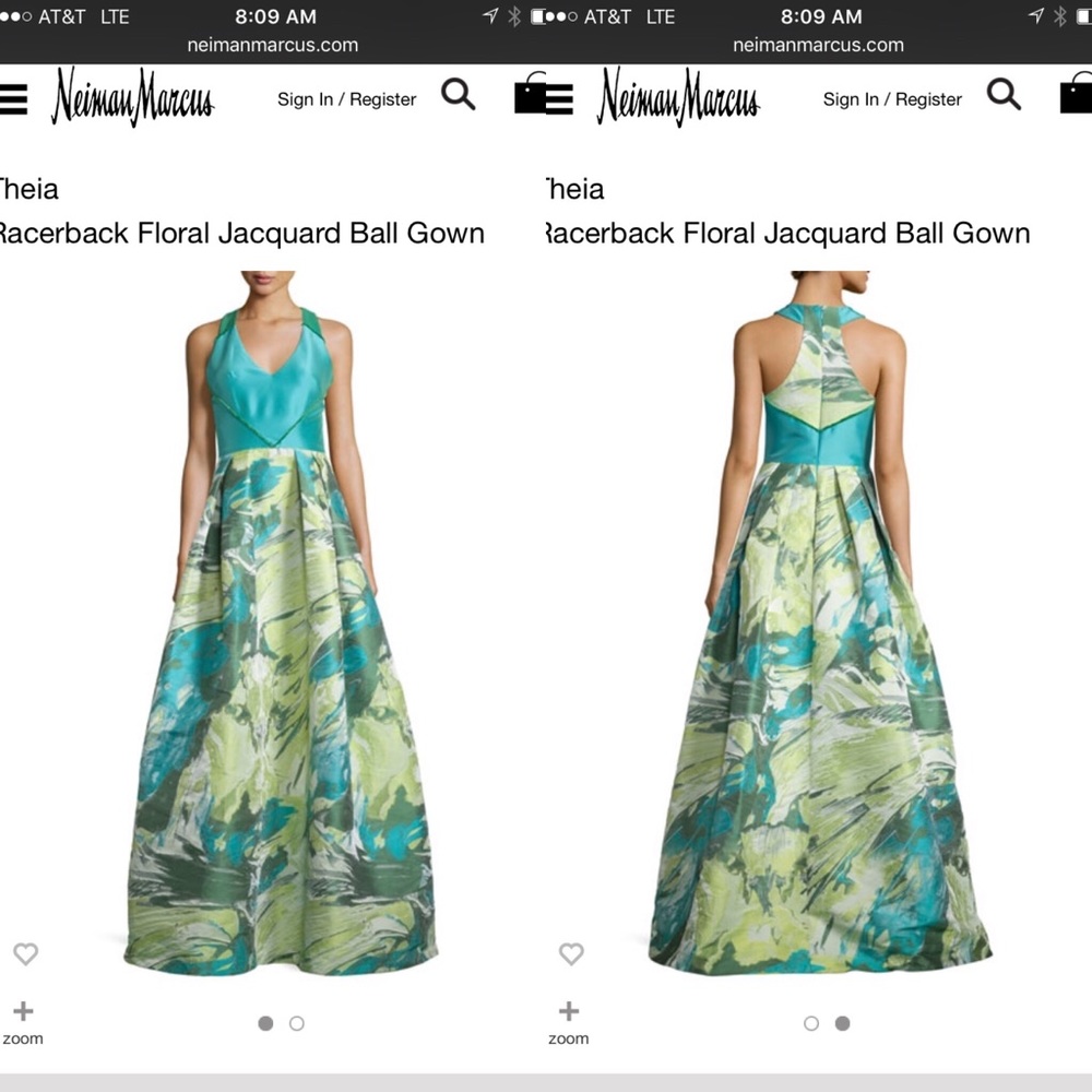 Beautiful designer gown