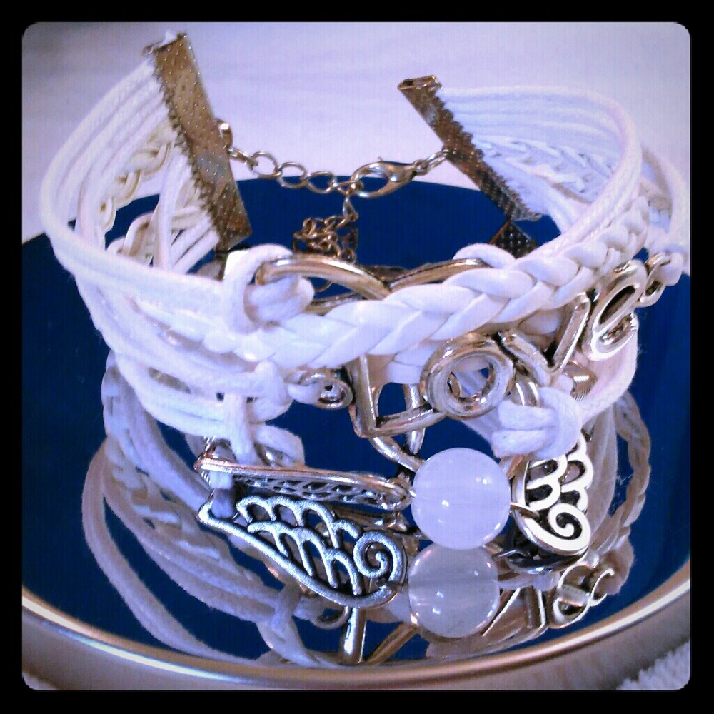 Love layered bracelet