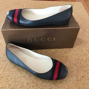 Authentic Gucci Flats worn a few times