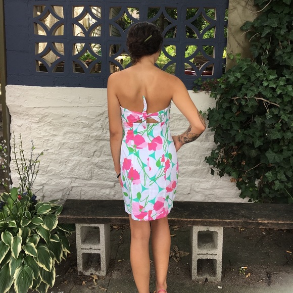 Lilly Pulitzer strapless dress - Picture 3 of 4