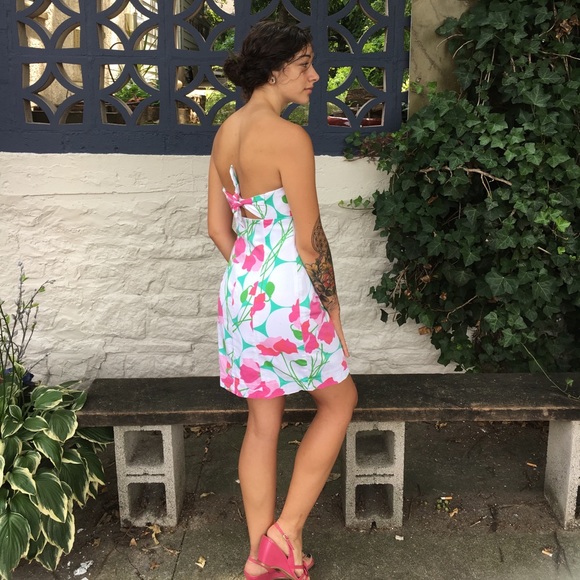 Lilly Pulitzer strapless dress - Picture 4 of 4