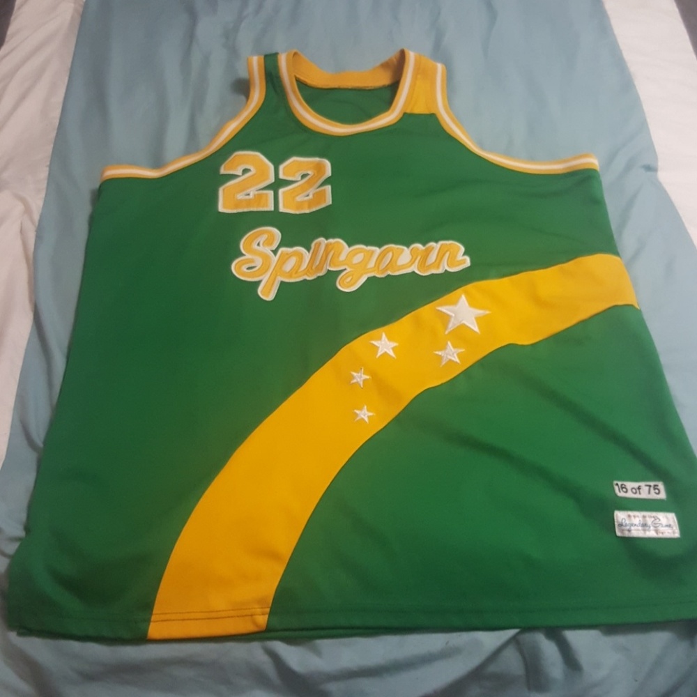 ELGIN BAYLOR SPINGARN HIGH SCHOOL JERSEY