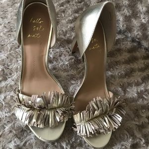 Banana Republic Shoes - Gold Banana Republic Fringe Pumps Banana Republic Shoes - Gold Banana Republic Fringe Pumps