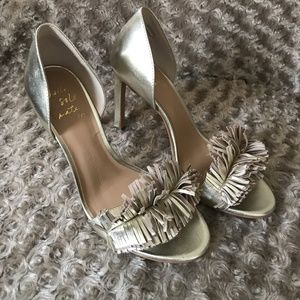 Banana Republic Shoes - Gold Banana Republic Fringe Pumps Banana Republic Shoes - Gold Banana Republic Fringe Pumps