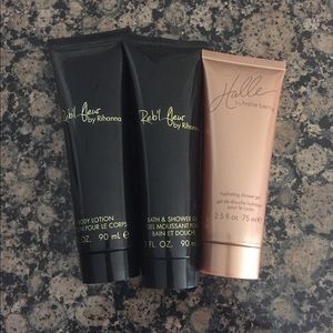 Rihanna Reb'l fleur and Halle Berry fragrance