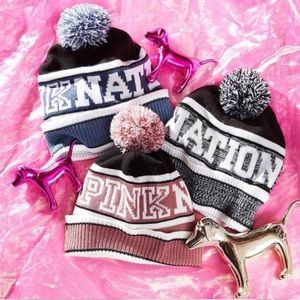 Vs PINK beanie