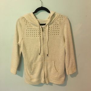American Eagle Studded HoodieQuarter Length Sleeve