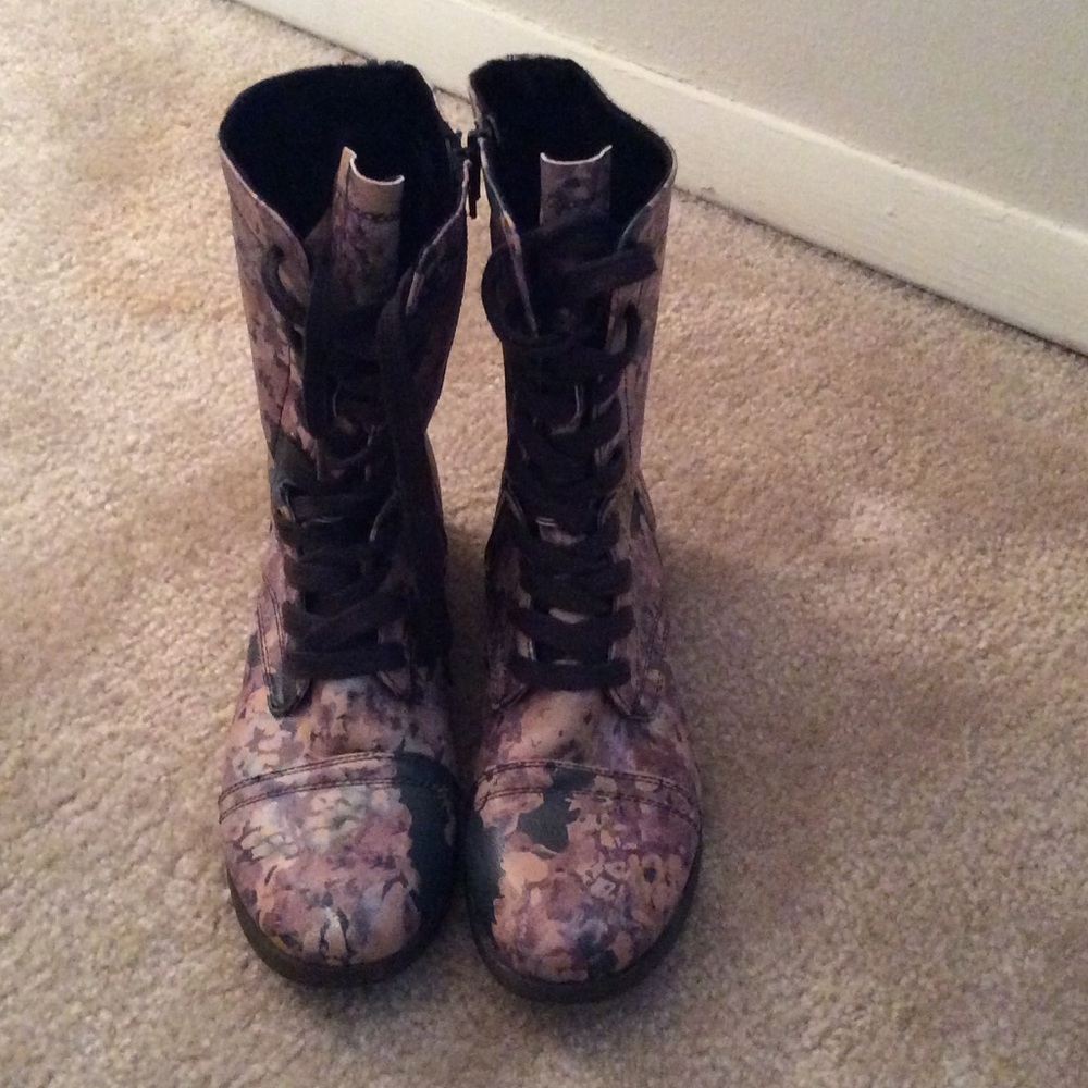 Target Brand Combat Boots
