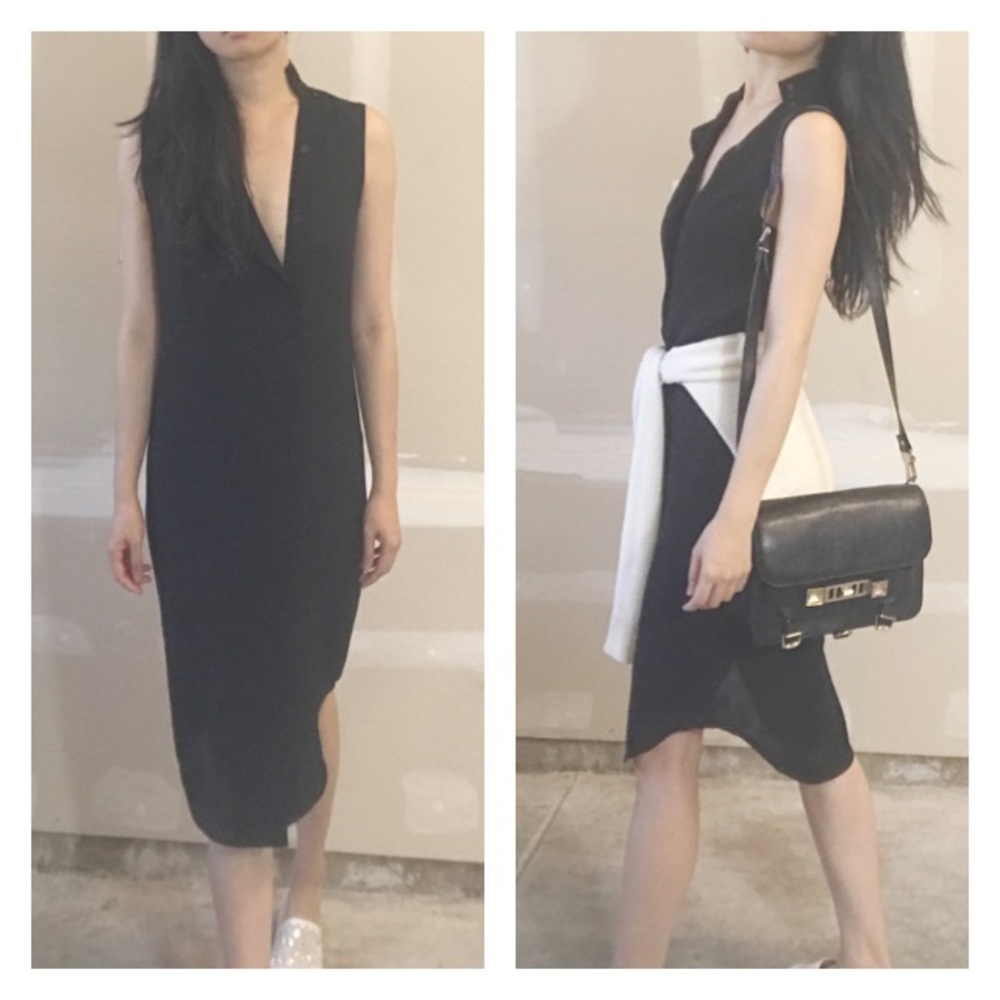 *SOLD* New T by Alexander Wang 100% Silk Dress