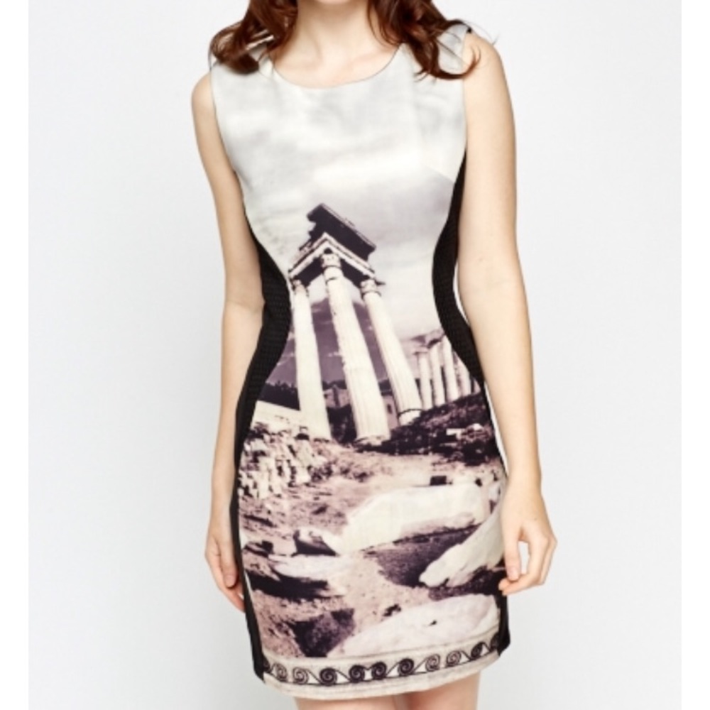Mesh insert scuba dress. Size small. New