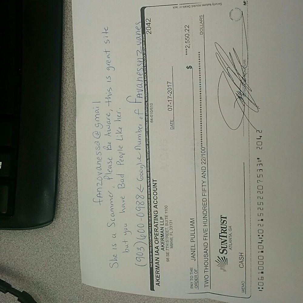 BE WARE OF THIS PERSON