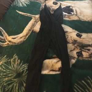 black pants romper