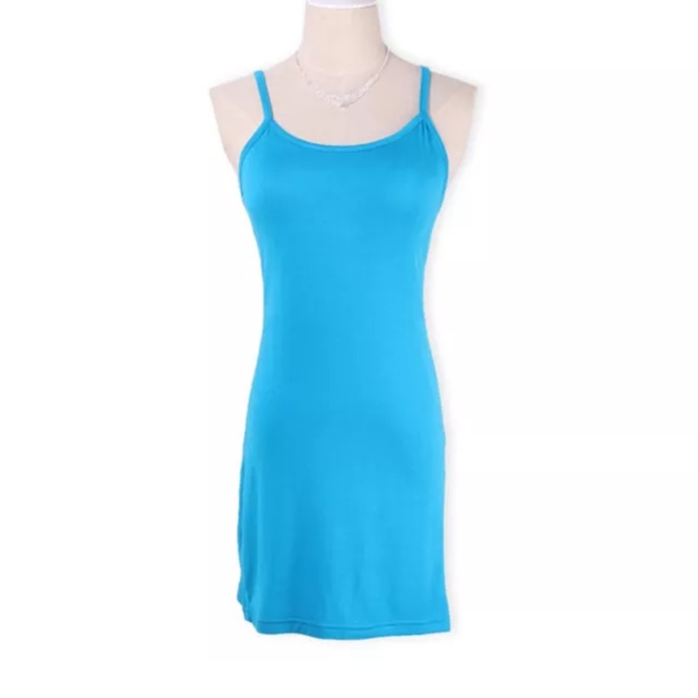 Sea blue cami dress