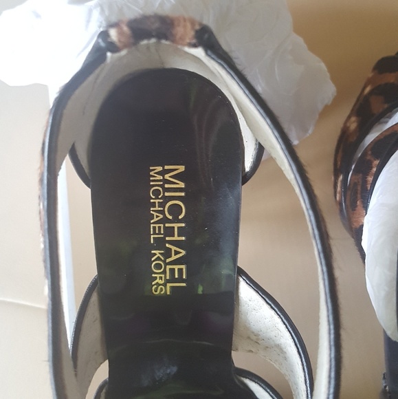 MK printed zipper stamp heel - Picture 3 of 4