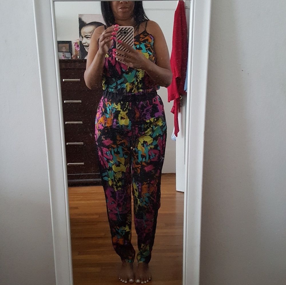 Multi color romper