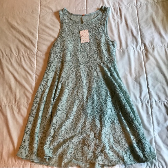 *SOLD* free people miles of lace fit & flare dress - Picture 2 of 5
