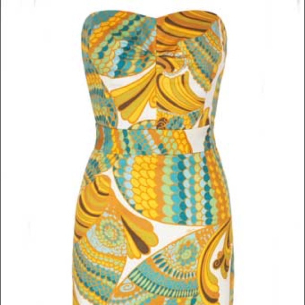 Banana Republic Trina Turk Strapless Dress