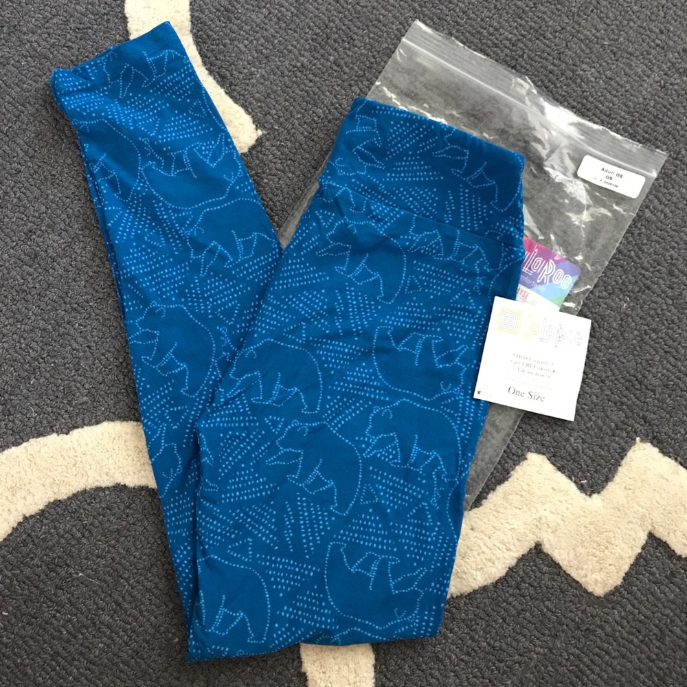 NWT LULAROE Unicorn Bear Constellation Leggings