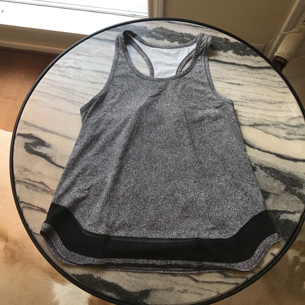 Mesh bottom lululemon racerback