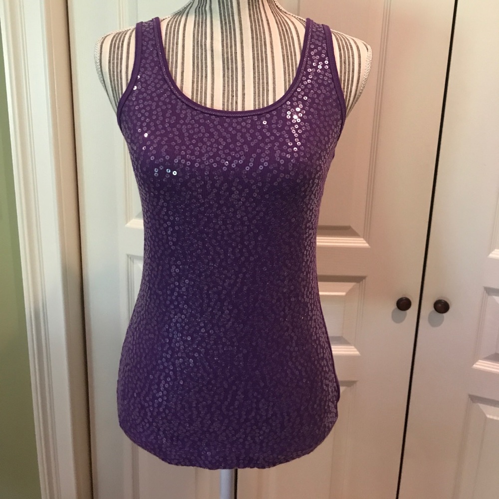 Sequined Aeropostale tank