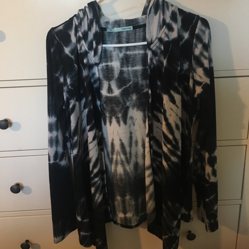 Tie-Dye Cardigan