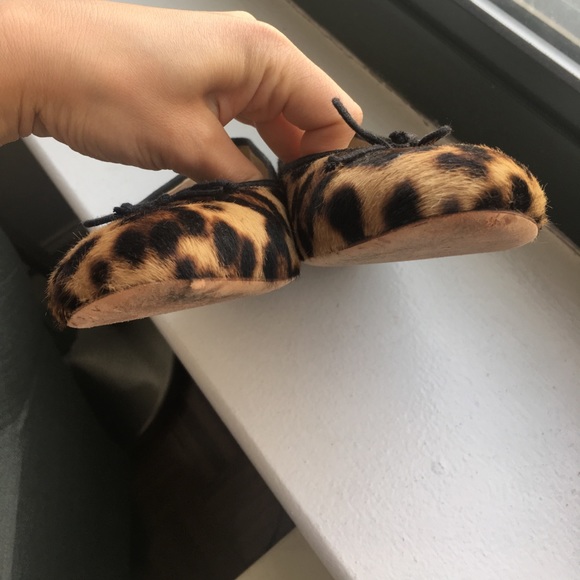 J.Crew Collection Leopard Calf Hair Kiki Flats - Picture 3 of 6