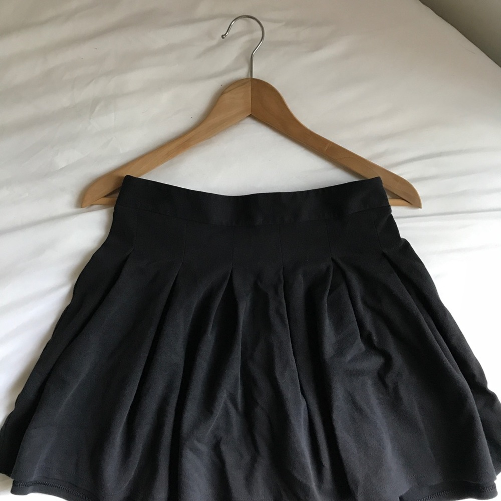 American Eagle Black Skater Skirt