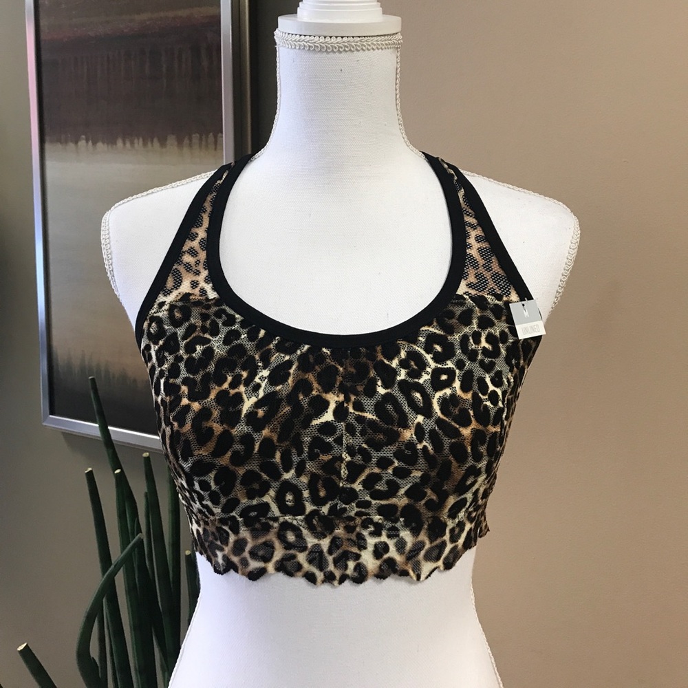 PINK Victoria's Secret Leopard Bralette Size M