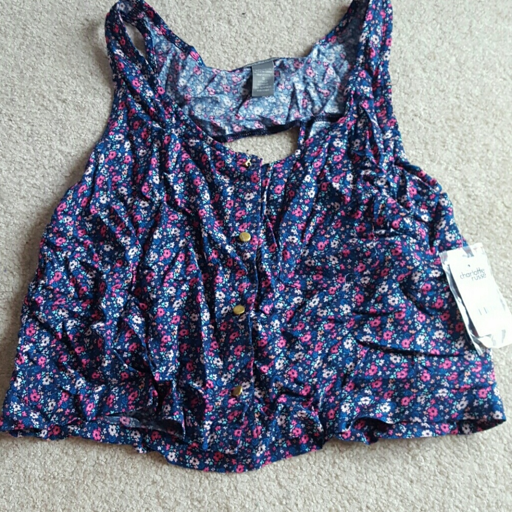 Floral Crop Top