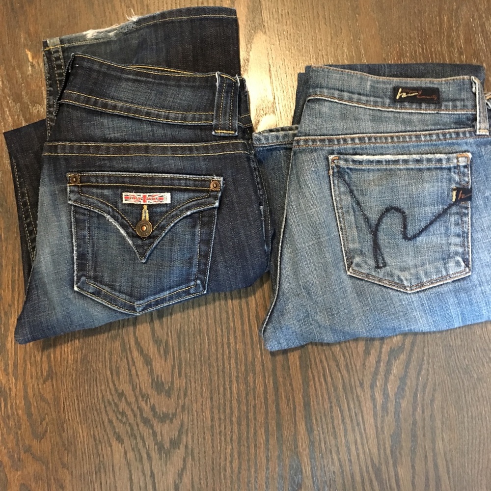 Hudson and Citizens of Humanity Jeans