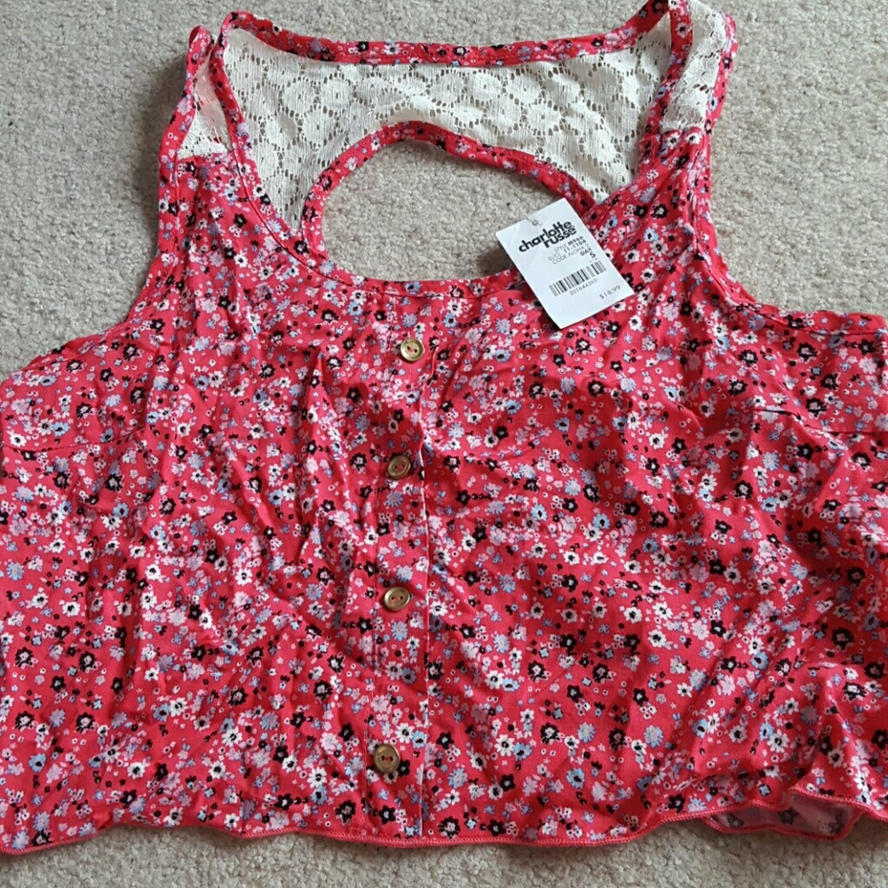 Floral Crop Top
