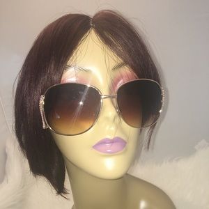 Stylish Sunglasses with Jewel Embedded frame